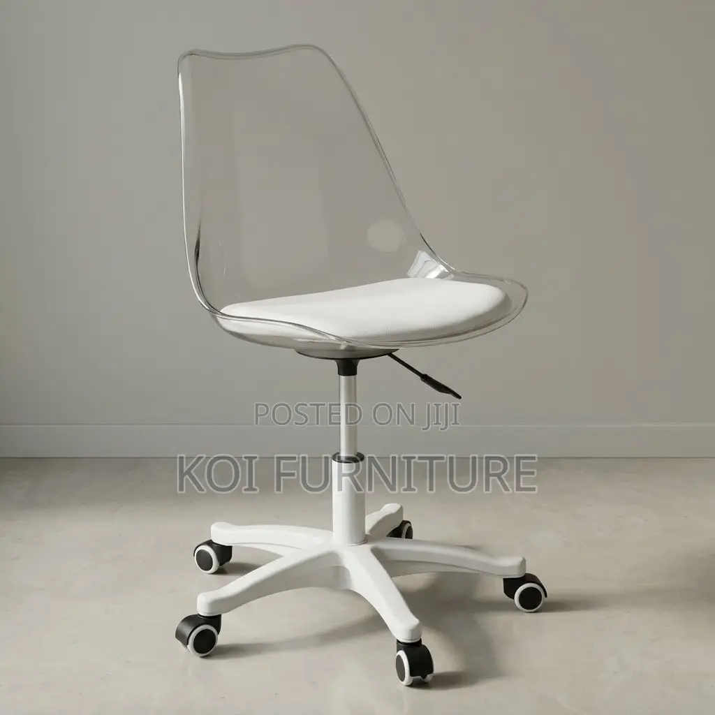 Dining Clerical Chair | Medium Backrest Swivel Dining Seat