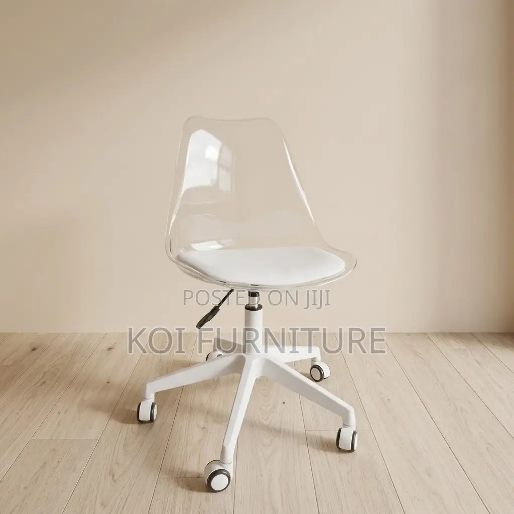 Dining Clerical Chair | Medium Backrest Swivel Dining Seat