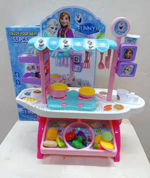  55pcs Frozen Kitchen Play Set