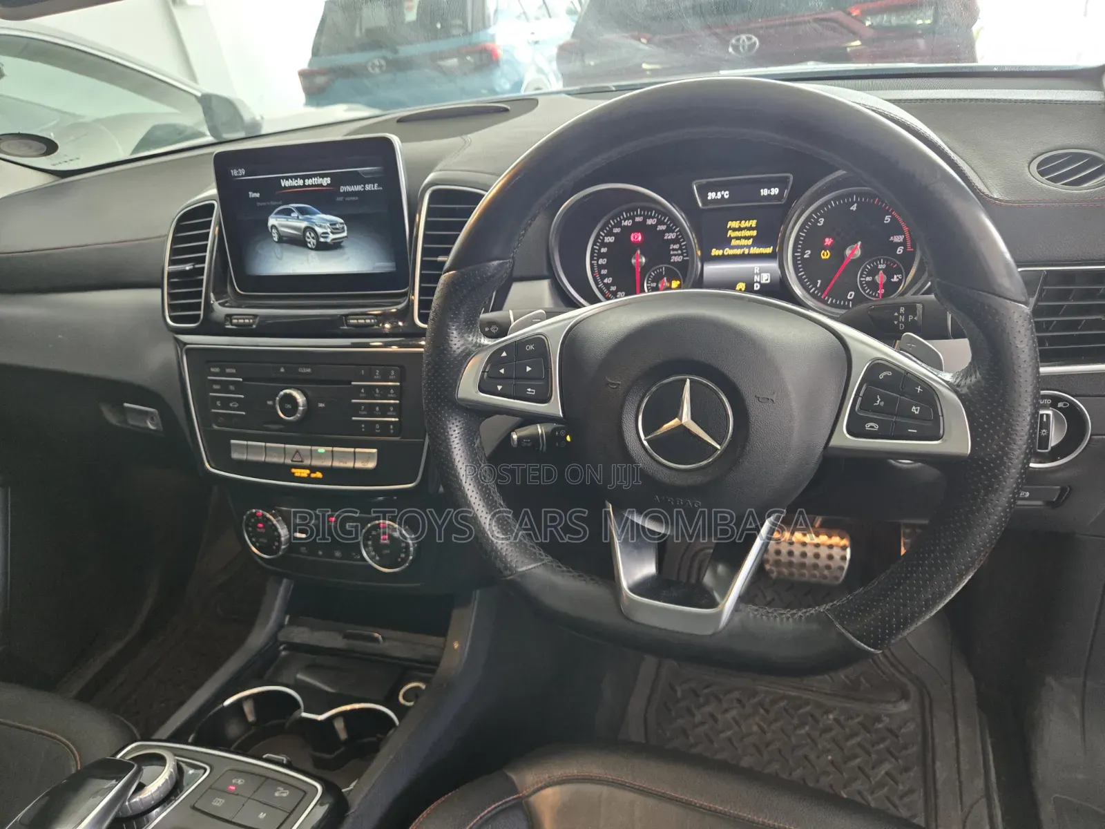 Mercedes-Benz GLE-Class 2015 Blue