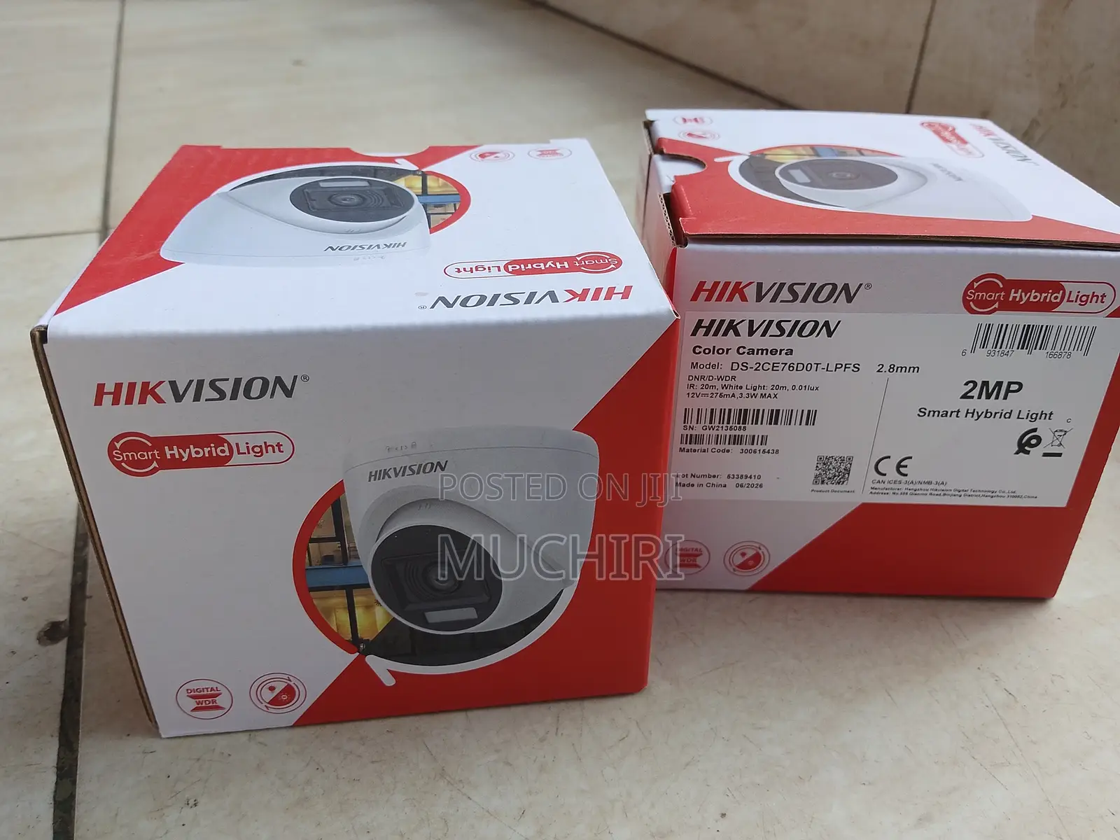 2mp Smart Hybrid Colored Night Vision Audio Integrated Indoor CCTV