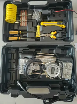 Portable (Digital Gauge)2-Cylinder Portable Air Compressor