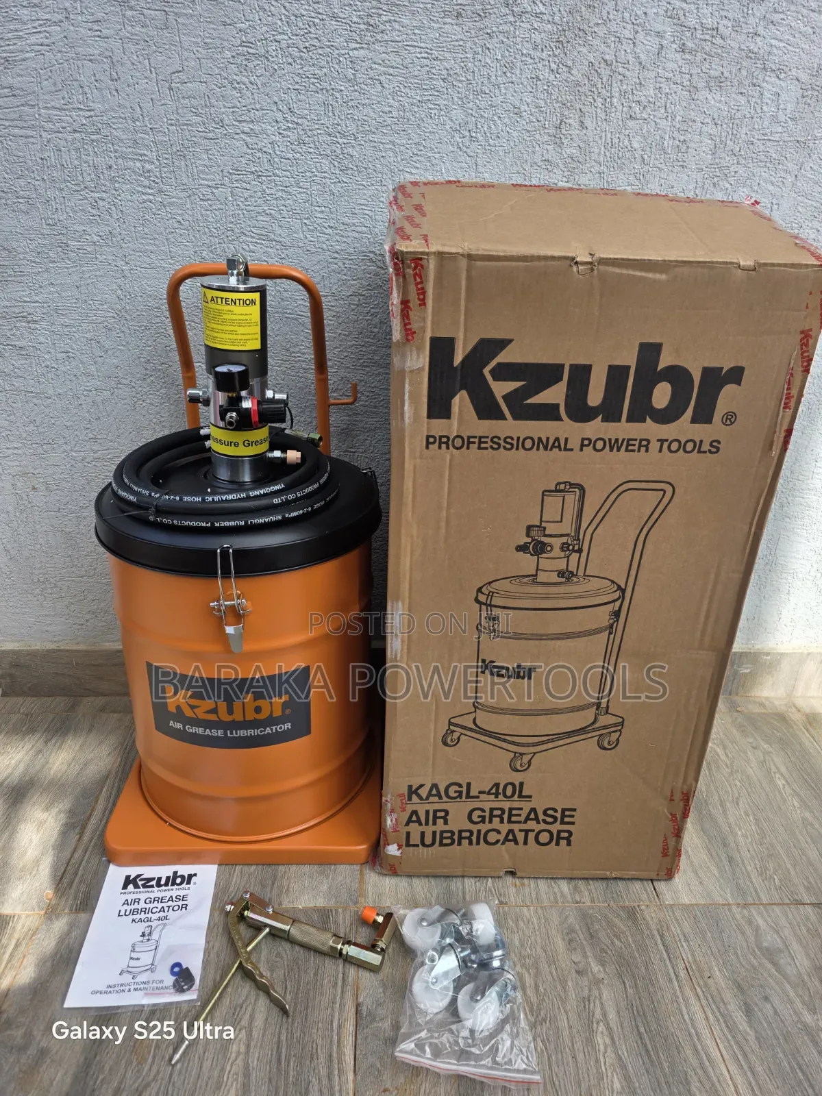 Kzabur Grease Bucket
