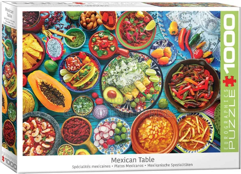 Colourful Food Jigsaw Puzzle 1000pcs