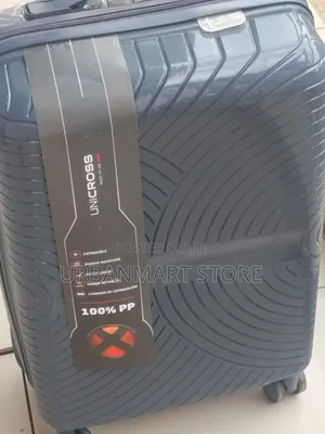 60cm Medium Unbreakable Rubber Suitcase