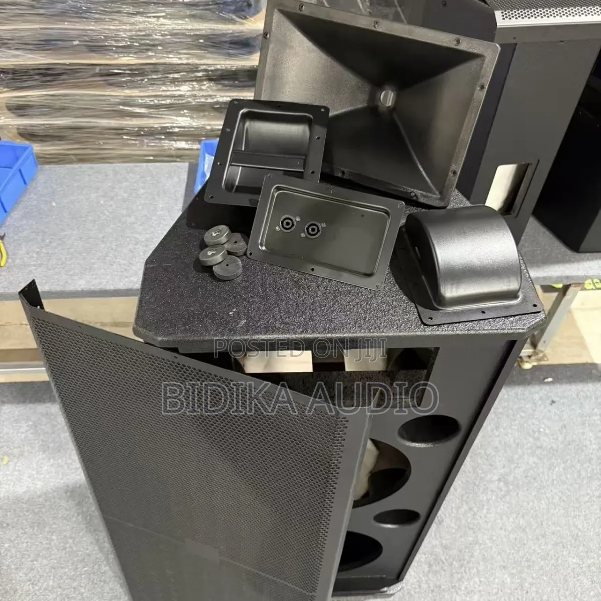 Empty Cabinet Stage Sound System Dual 15-Inch Factory