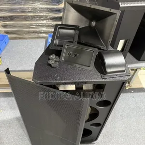 Empty Cabinet Stage Sound System Dual 15-Inch Factory