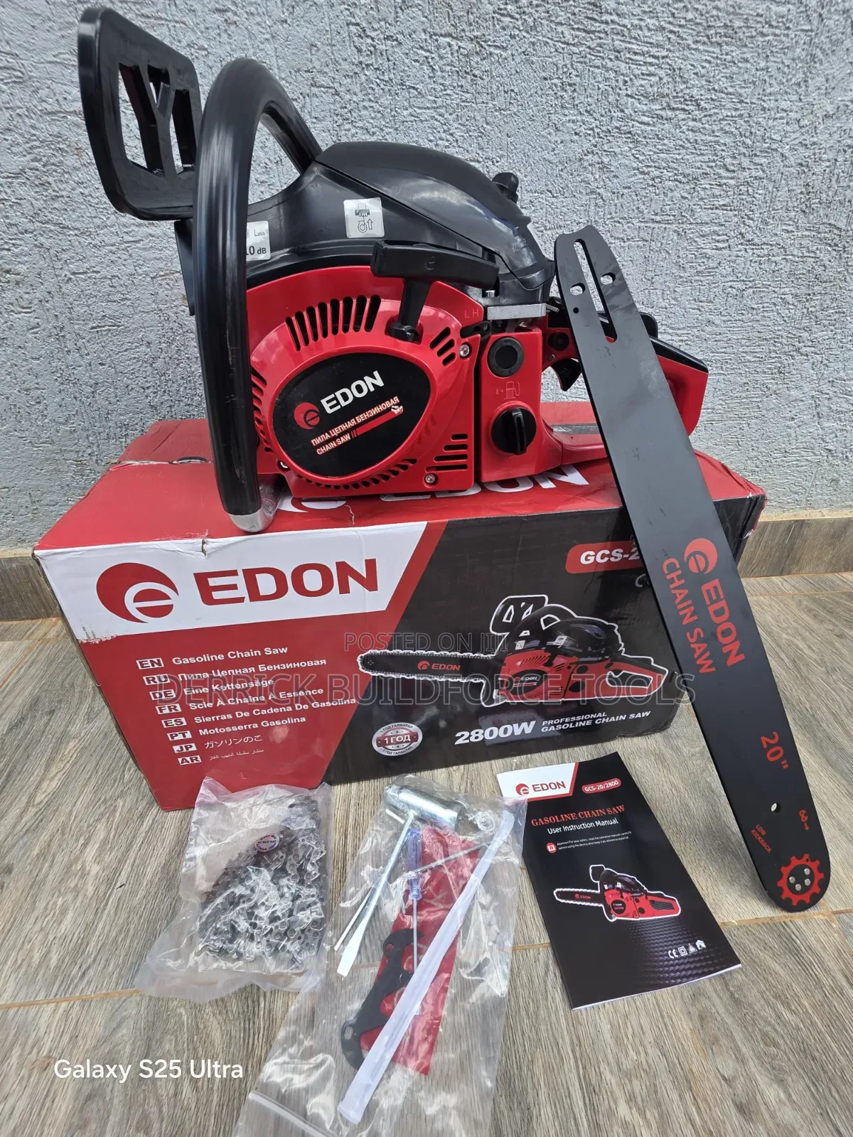 Edon Gasoline Chainsaw