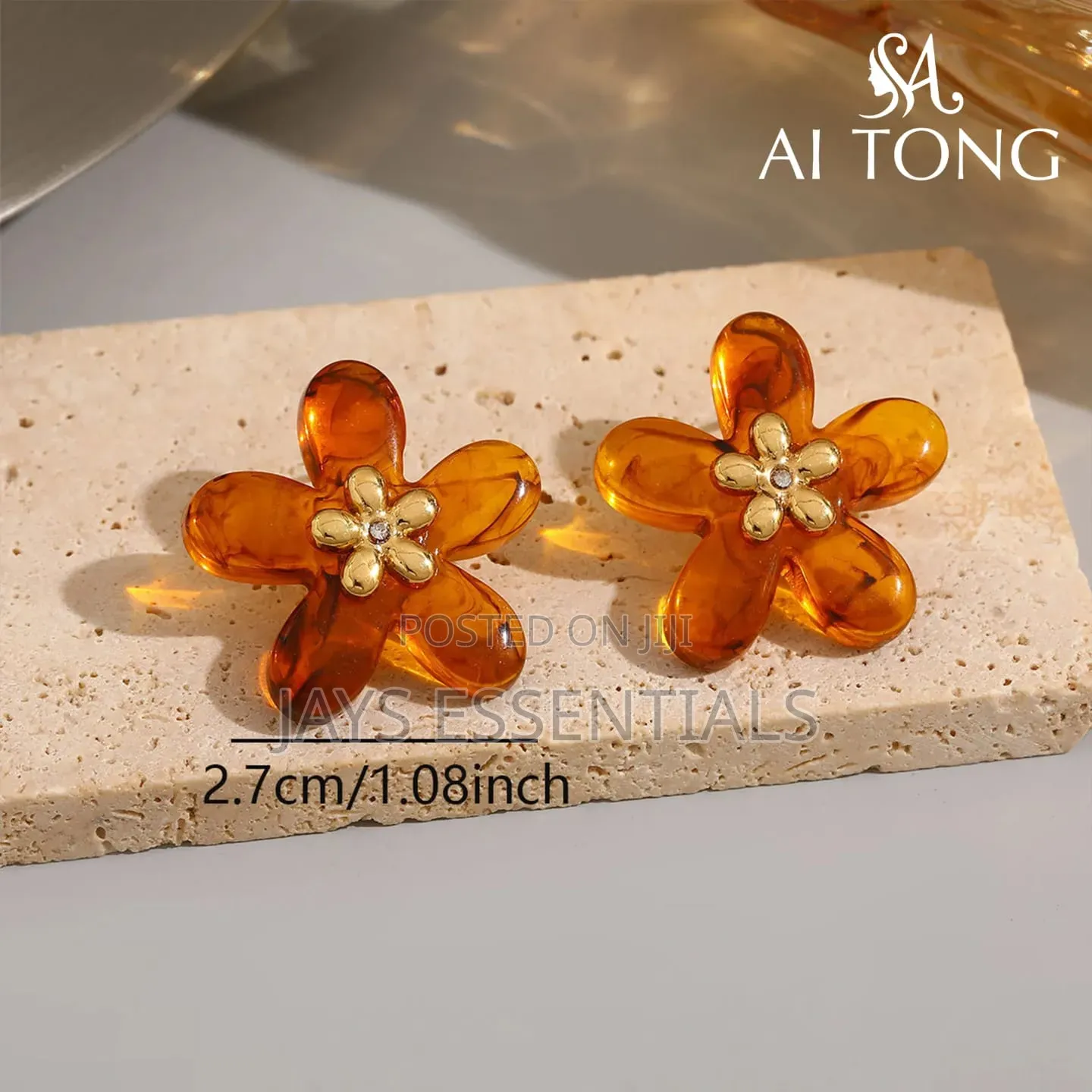 Earrings in Different Designs and Colors