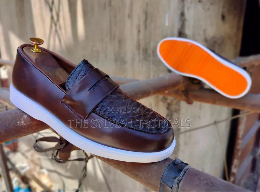 Original Smart Casual Semi Official Leather Men's Shoes