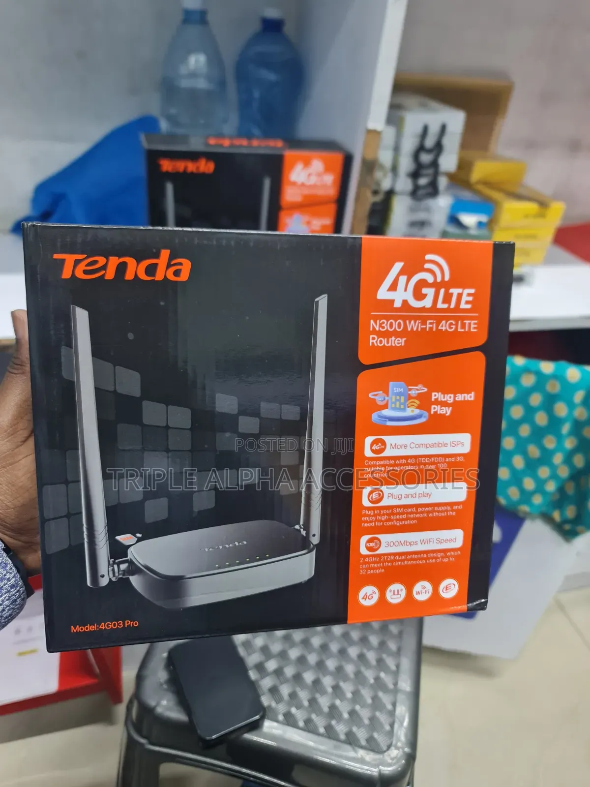 Tenda 4G03, Simcard Router, Supports Faiba Simcard
