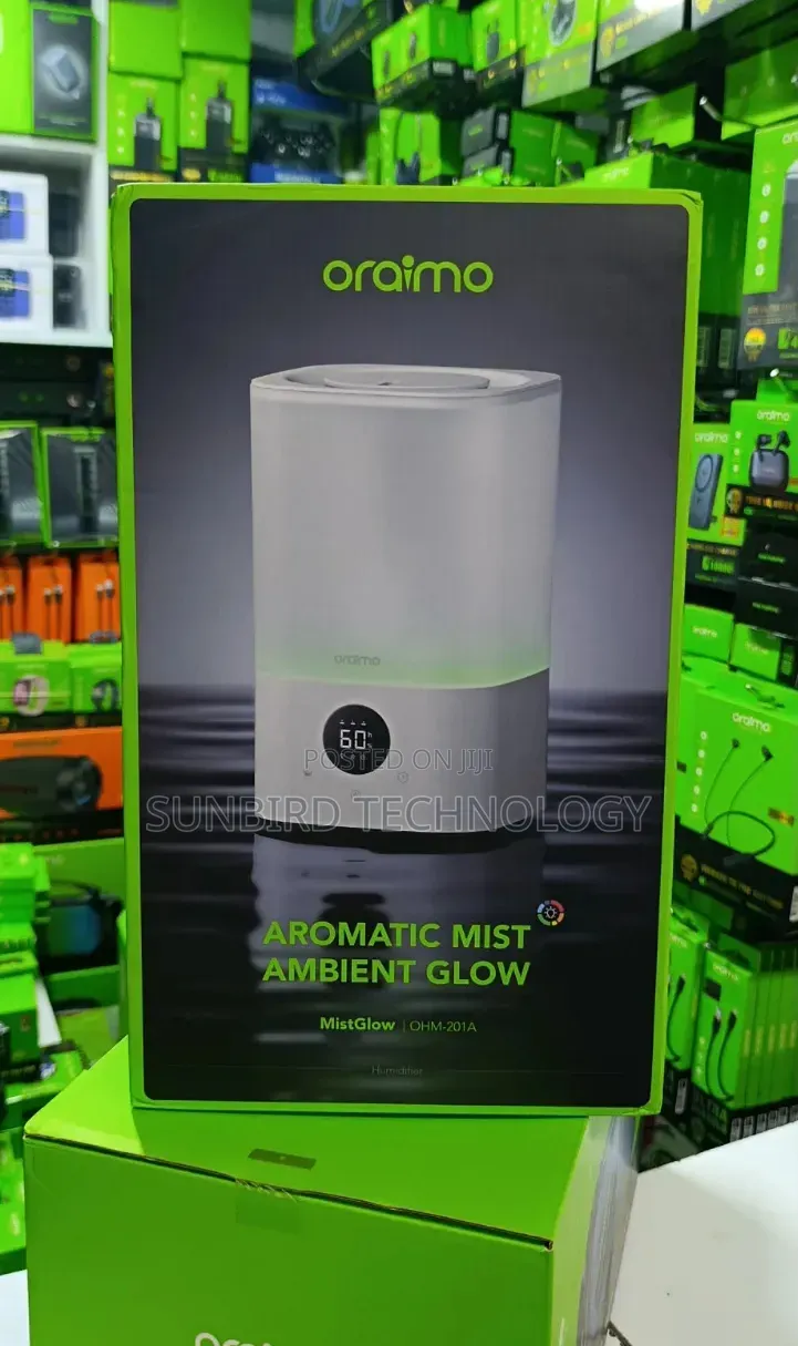Oraimo Aromatic Mist Ambient Glow Ohm-201a Mistglow Humidifier.