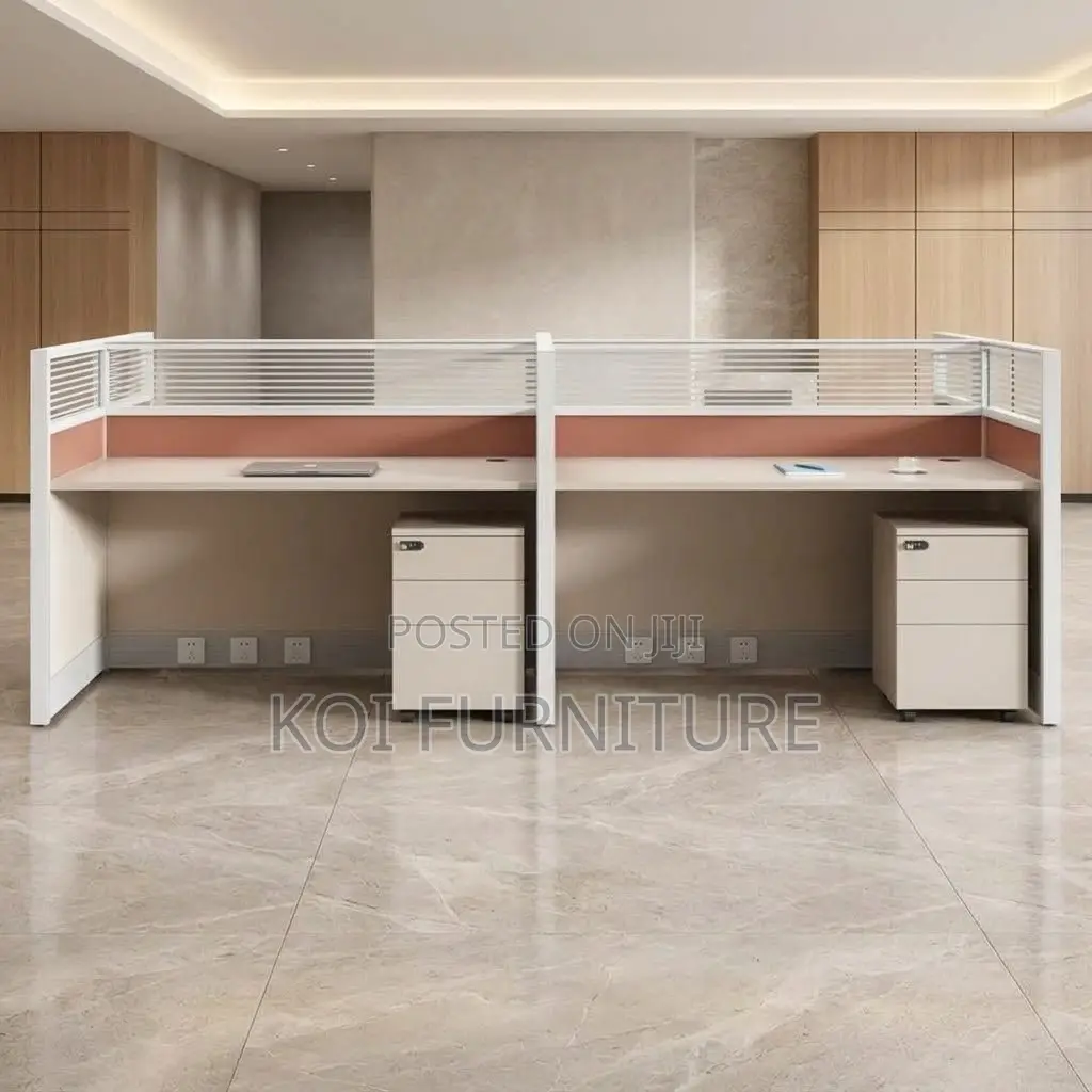 Straight Workstations | Two Users | Divided Office Work Table