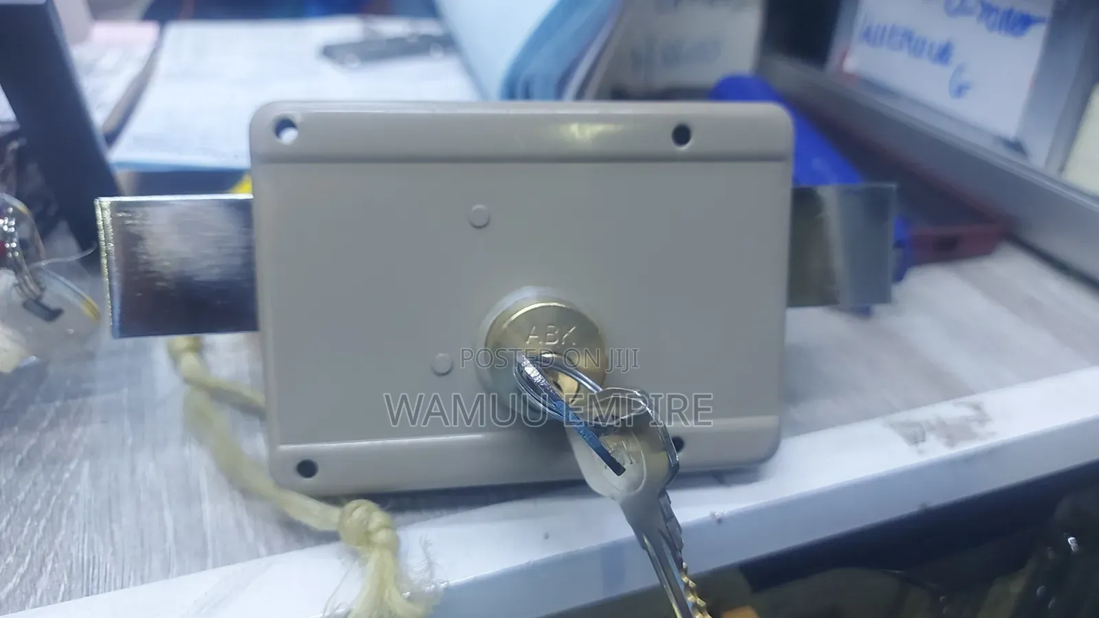 ABK Heavy-Duty Steel Rim Lock (Deadlock