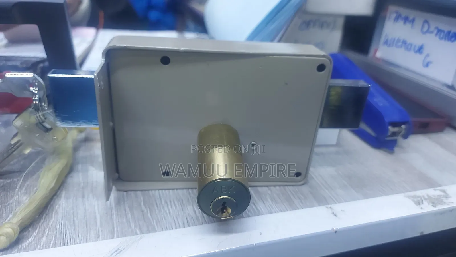 ABK Heavy-Duty Steel Rim Lock (Deadlock