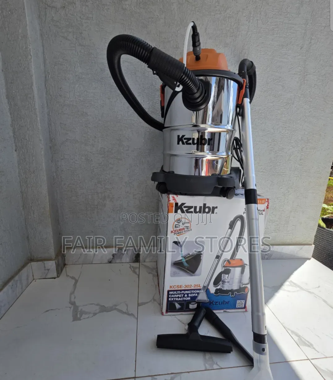 Kzubr Wet and Dry Vacuumcleaner 25litres