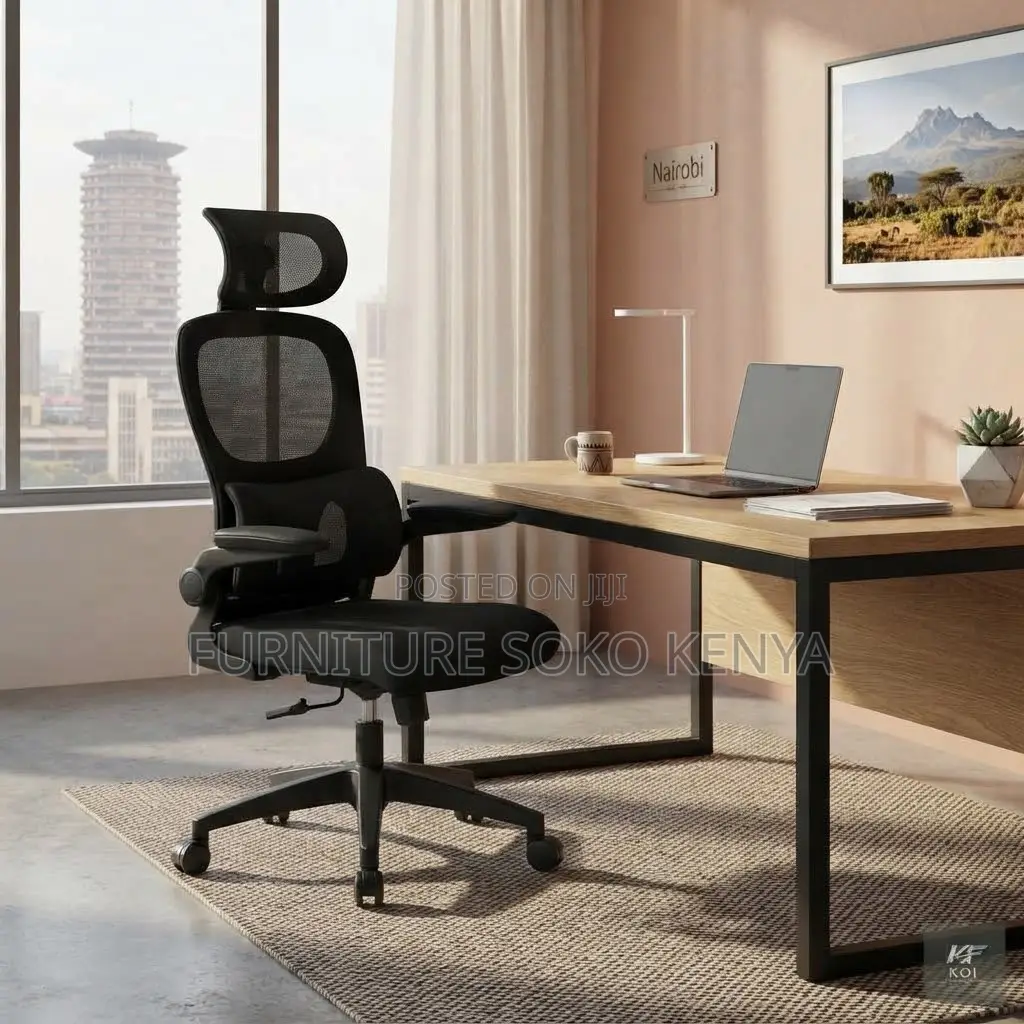 Office Chair : Y12 Orthopedic Office Chair With Flip Armrests