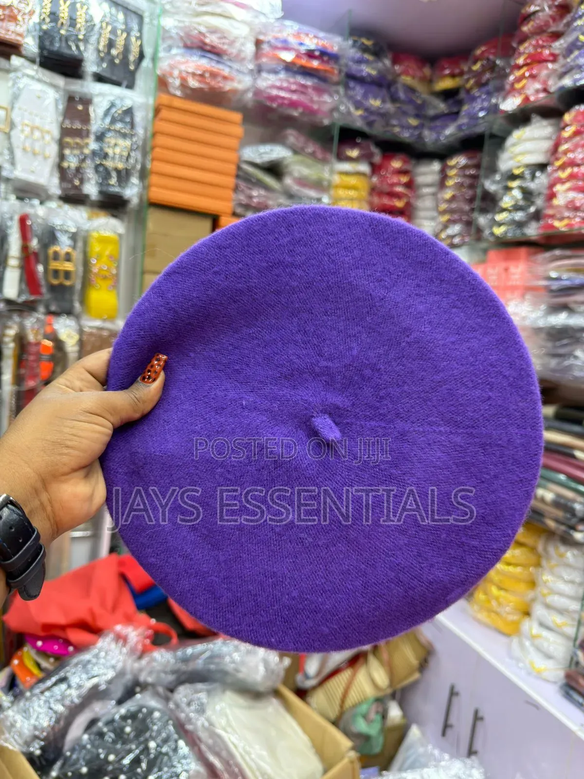 Solid Color Berets in Different Colors
