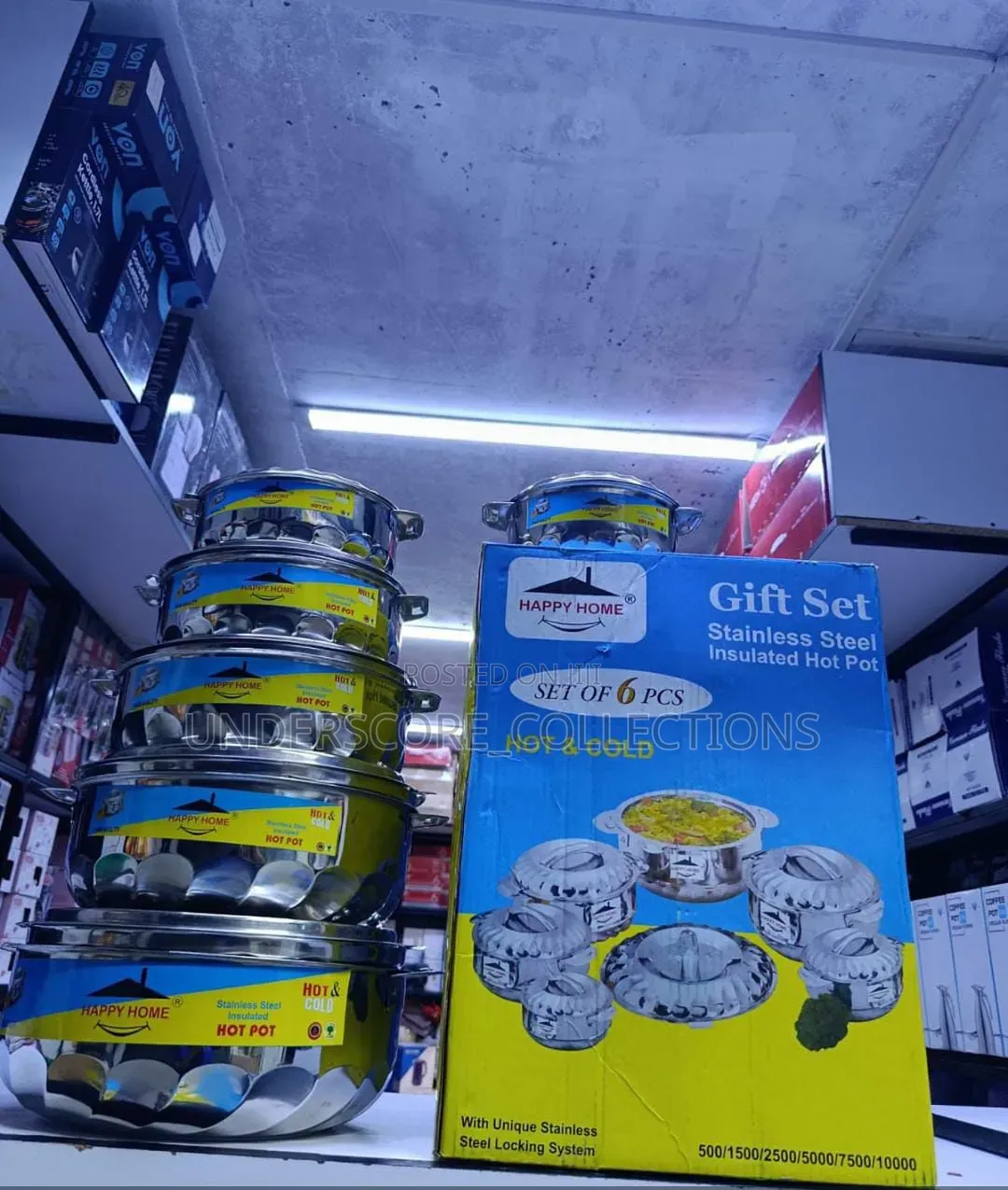 6 PCS Hotpot Happy Home