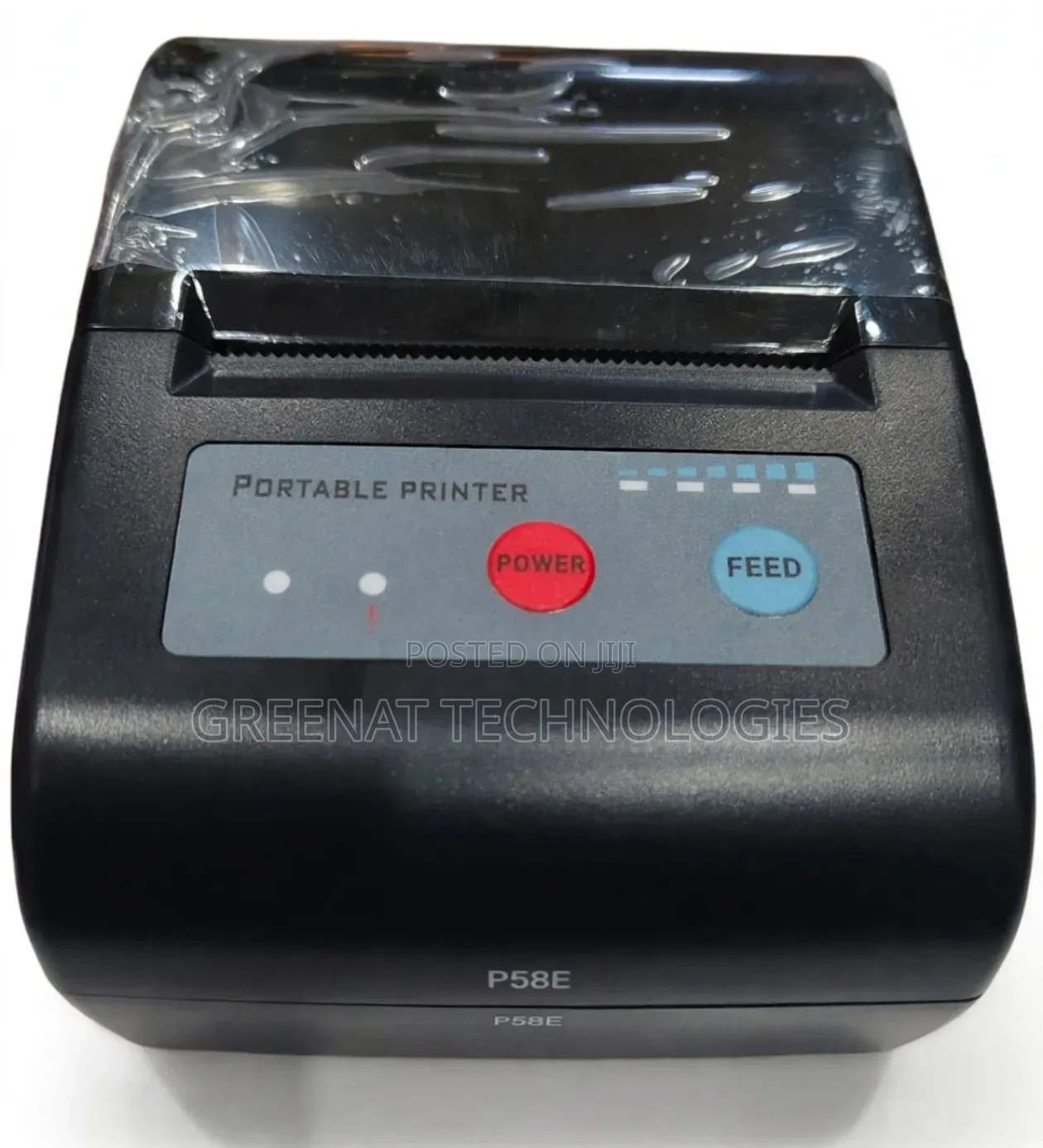 P58E Thermal Receipt Printer 58mm Portable Bluetooth Printer 2000mAh