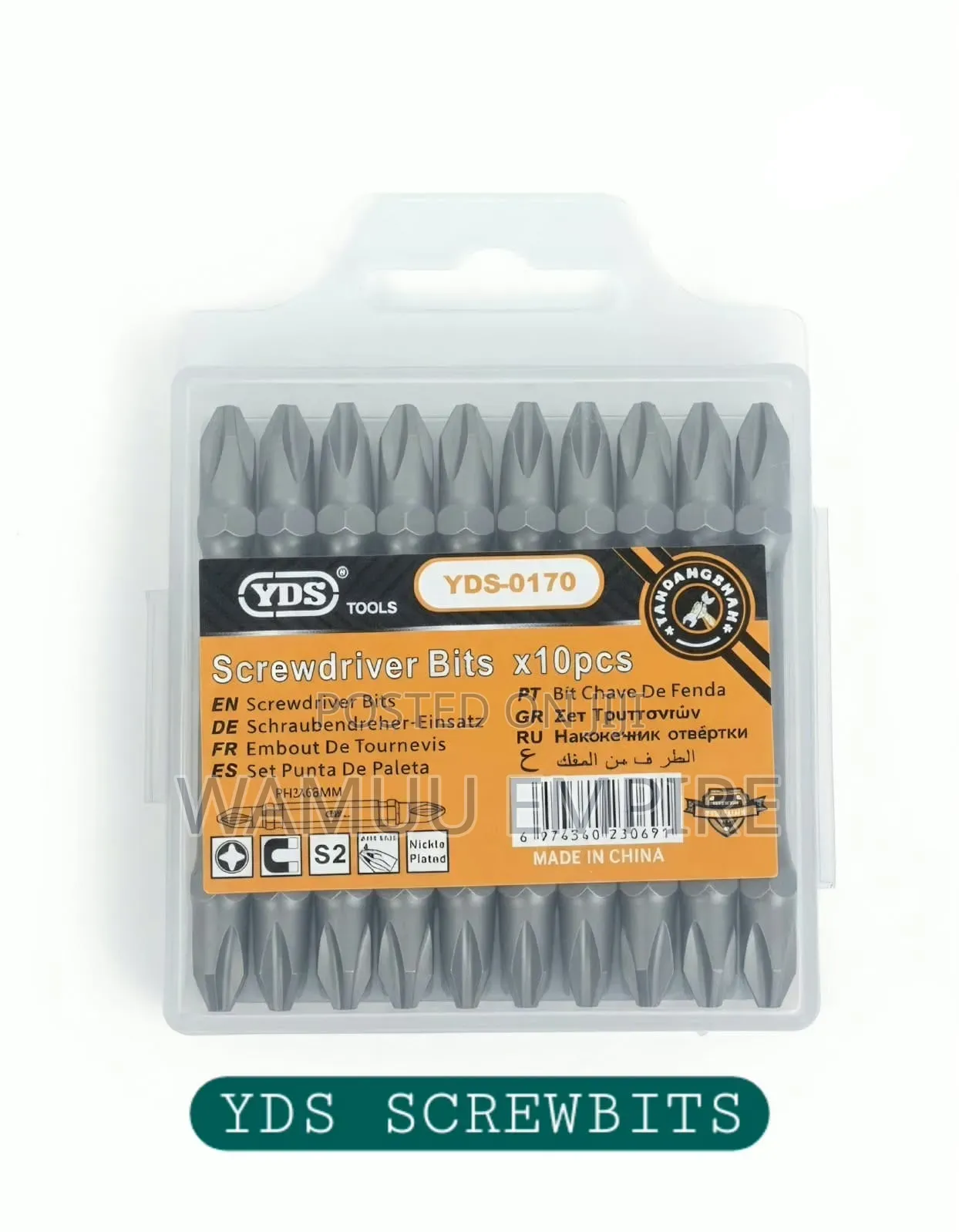YDS Tools YDS-0170 Is a 10-Piece Set of Double-Ended
