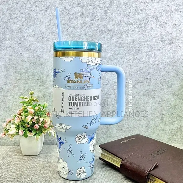 Floral Rose Fancy Tumbler