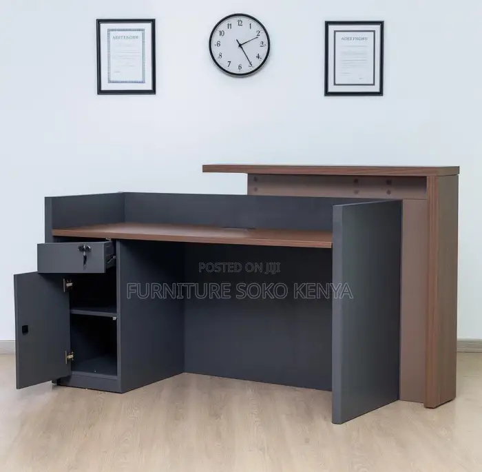 Office Desk : 1.6M Modern Office Reception Desk