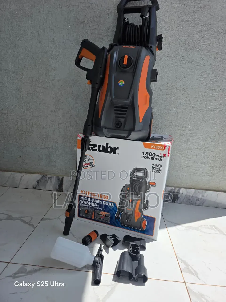 High Pressure Washer 1800w Kzubr