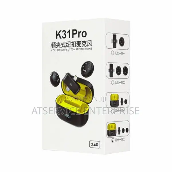 K31 Pro Wireless Microphone for TikTok and Reels