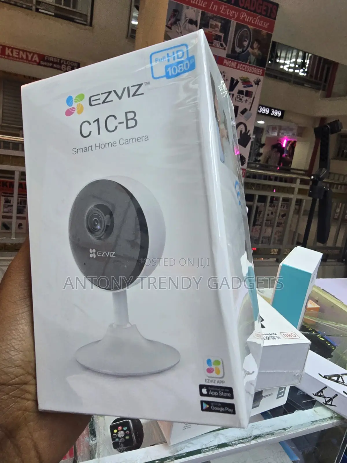 EZVIZ C1c-B Nanny Camera With Motion Detection Alerts