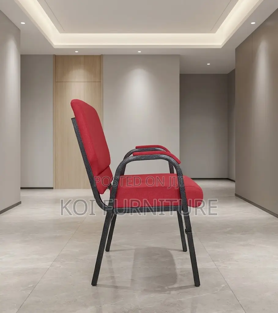 Office Church Chairs | Armed Fabric Meeting Seats