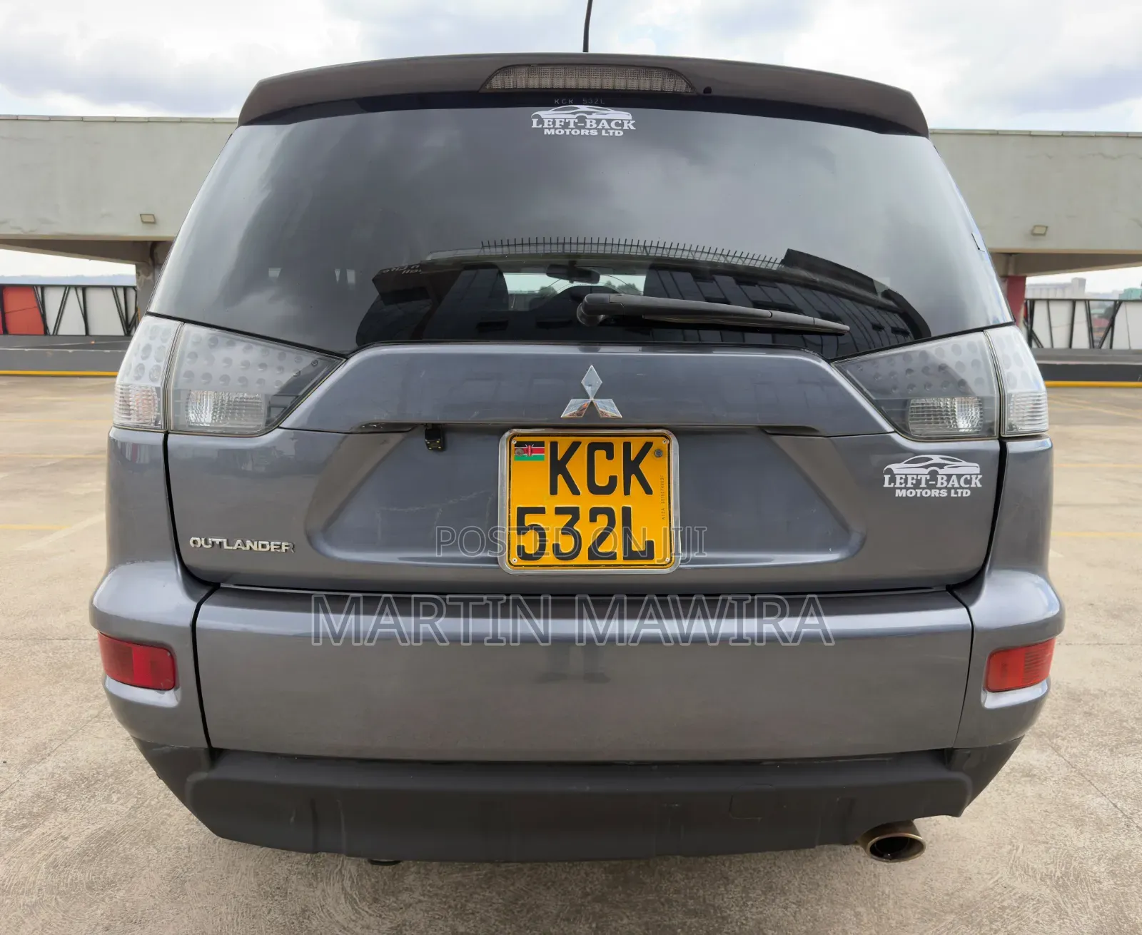 Mitsubishi Outlander 2010 Gray