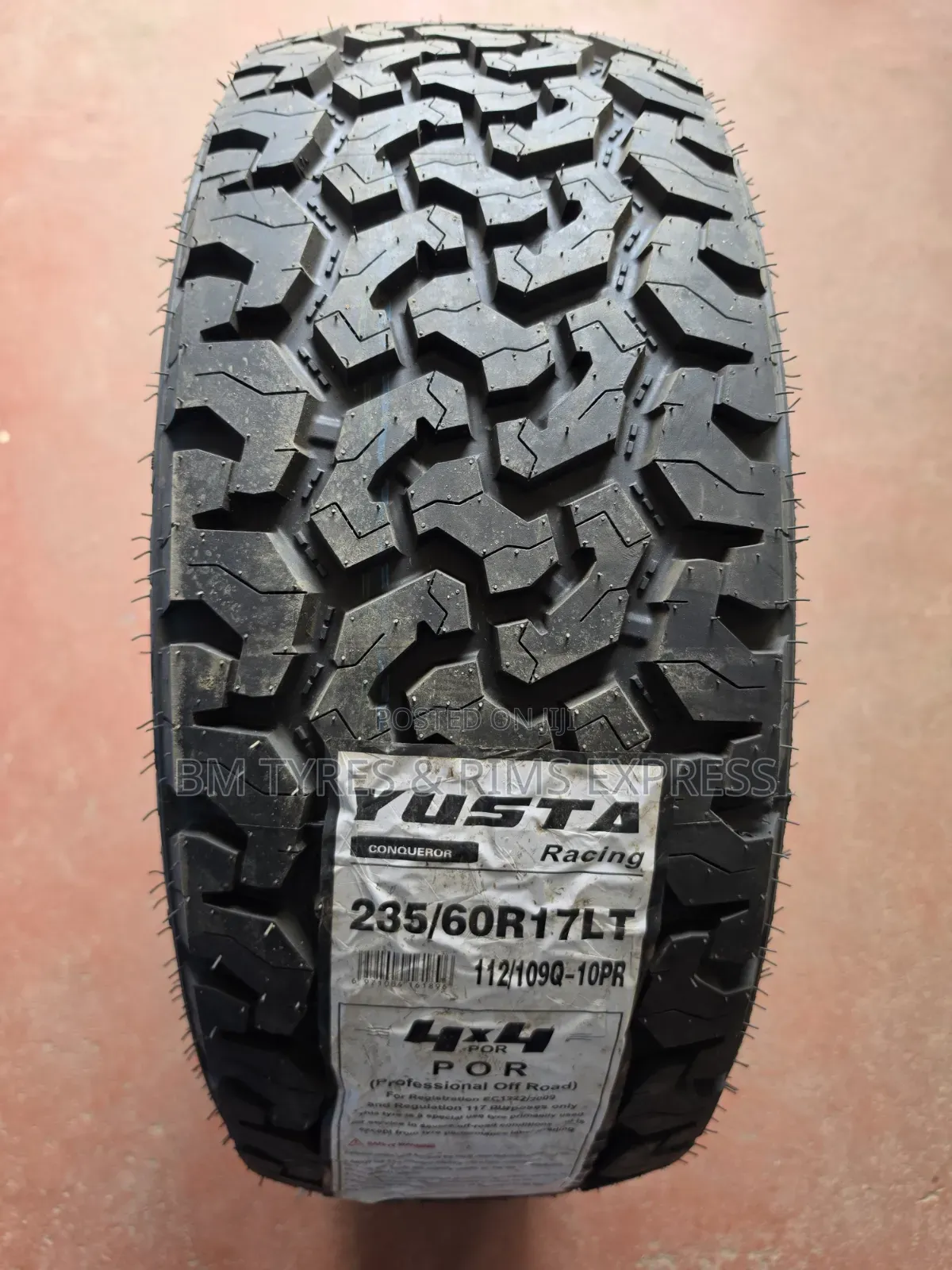 235 /60 R17 Yusta Tyres (All Terrain)