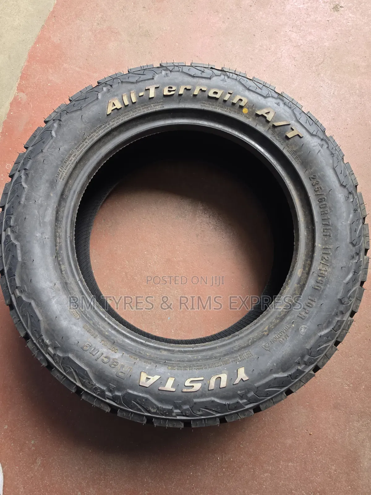 235 /60 R17 Yusta Tyres (All Terrain)