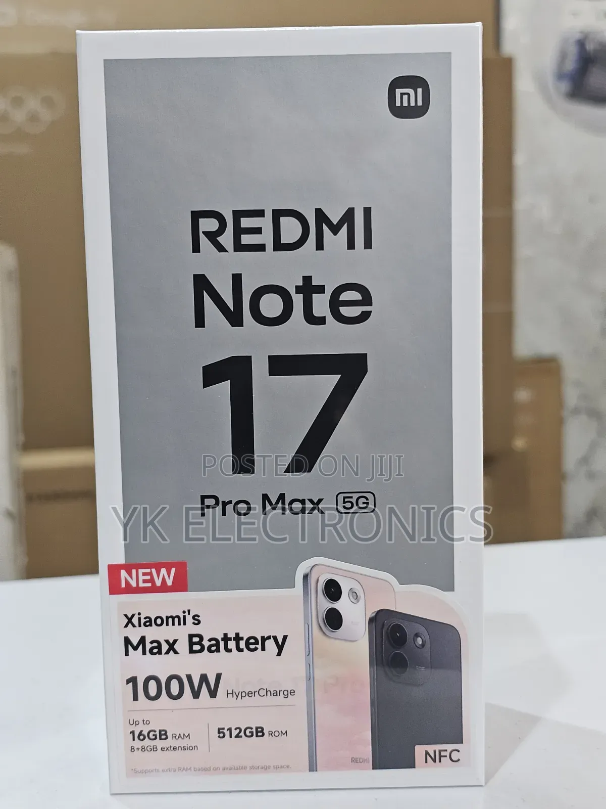 New Xiaomi Redmi Note 17 Pro Max 512 GB