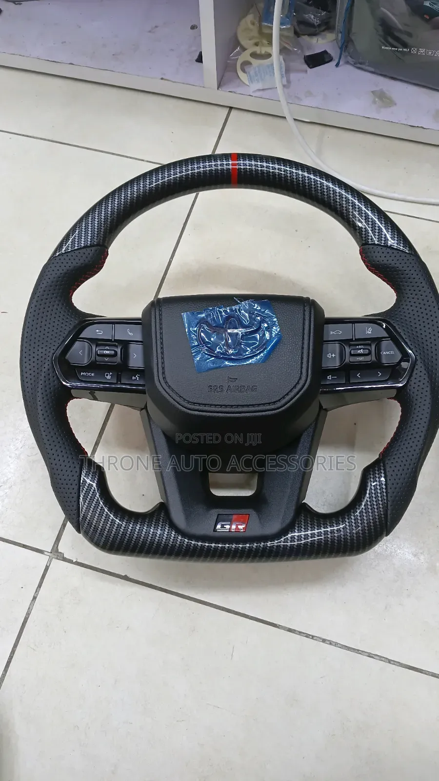Toyota GR Style Carbon Fibre Steering Wheel