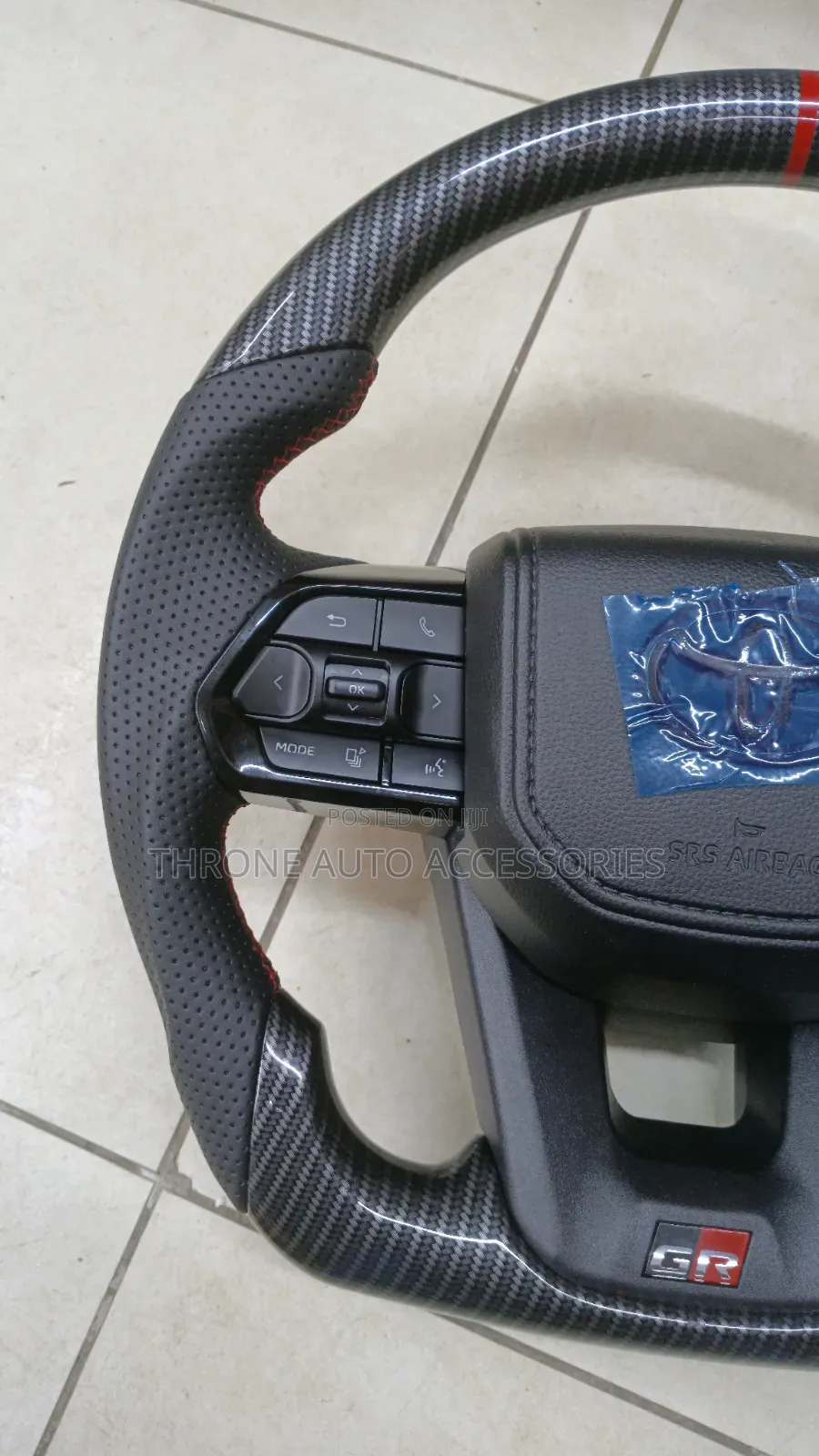 Toyota GR Style Carbon Fibre Steering Wheel