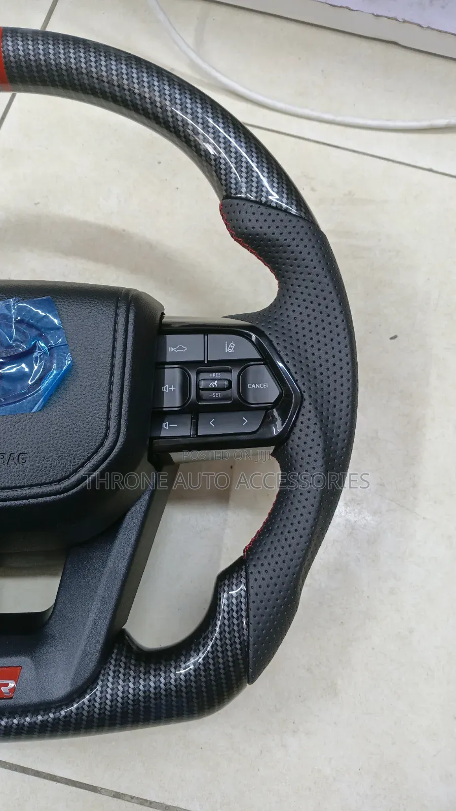 Toyota GR Style Carbon Fibre Steering Wheel