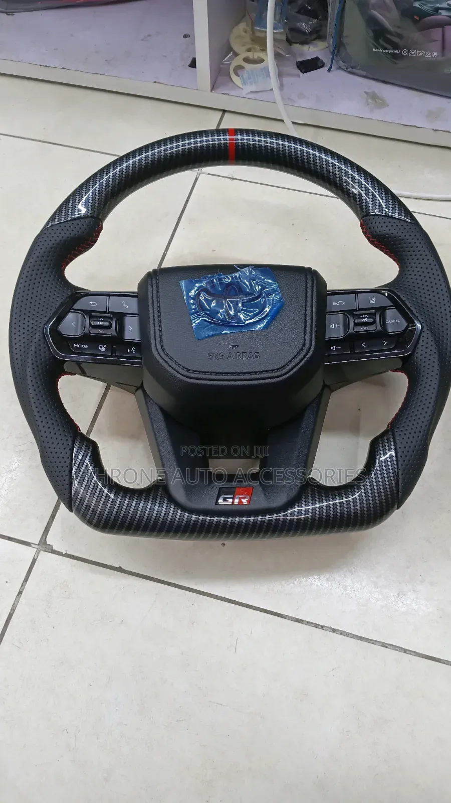 Toyota GR Style Carbon Fibre Steering Wheel
