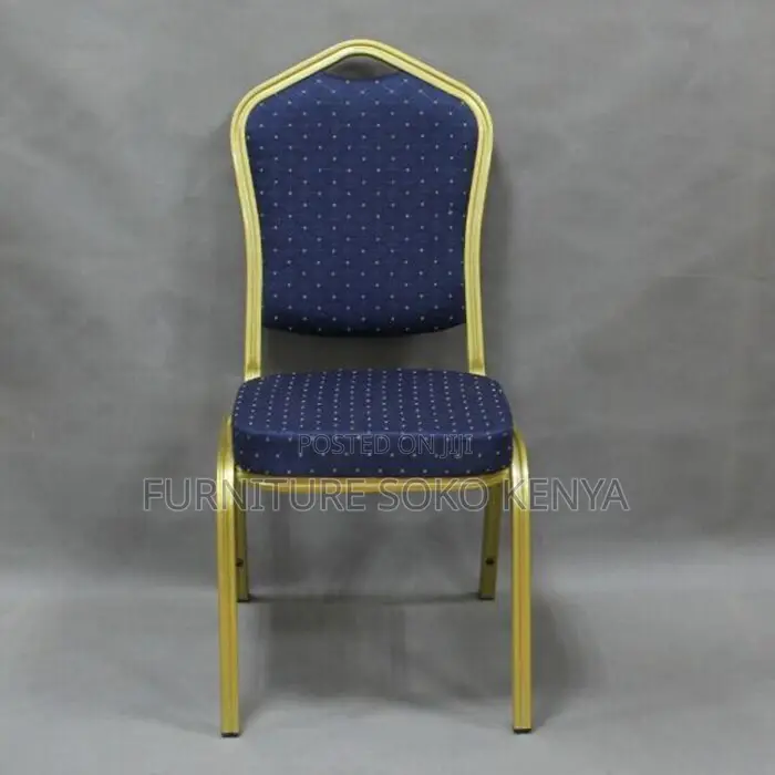 Event Chair : Green Banquet Chair With Gold Frame