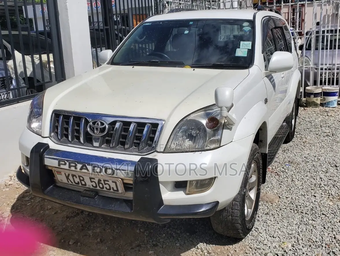 Toyota Land Cruiser Prado 2007 White
