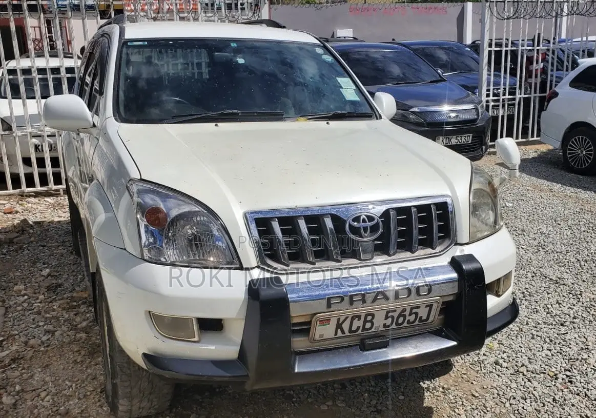 Toyota Land Cruiser Prado 2007 White