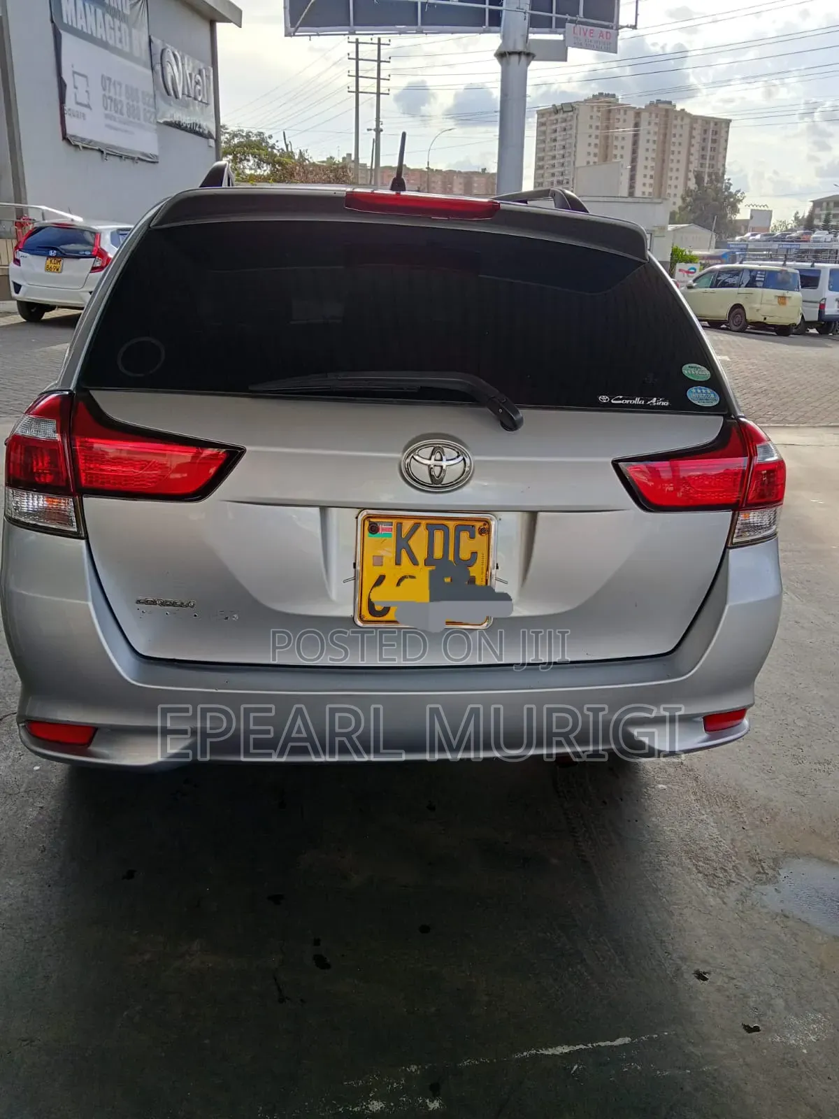 Toyota Corolla Fielder 1.5 Petrol FWD 2015 Silver