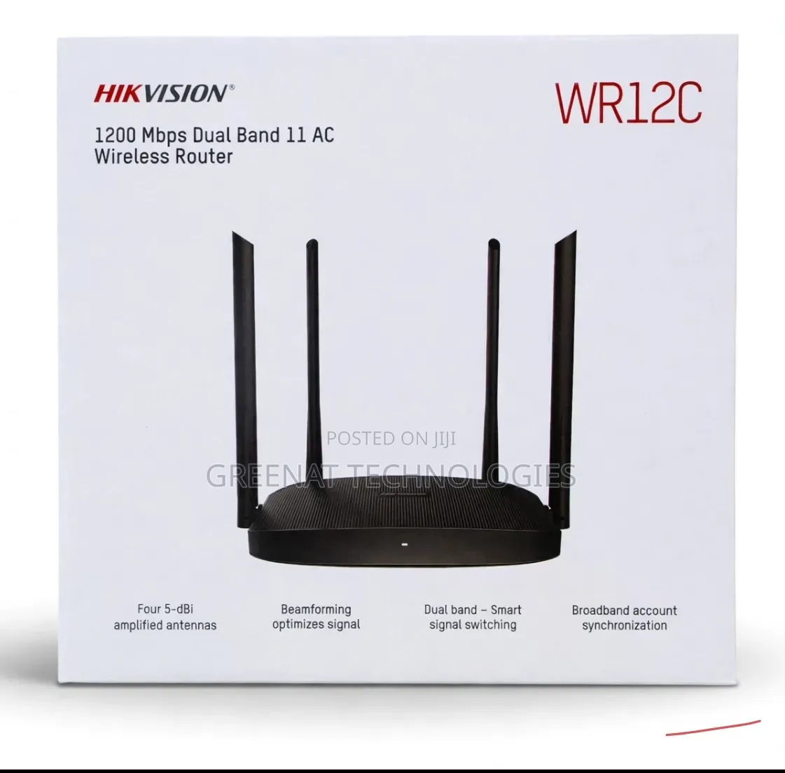 HIKVISION DS-3WR12C AC1200 1200mbps Wireless Router