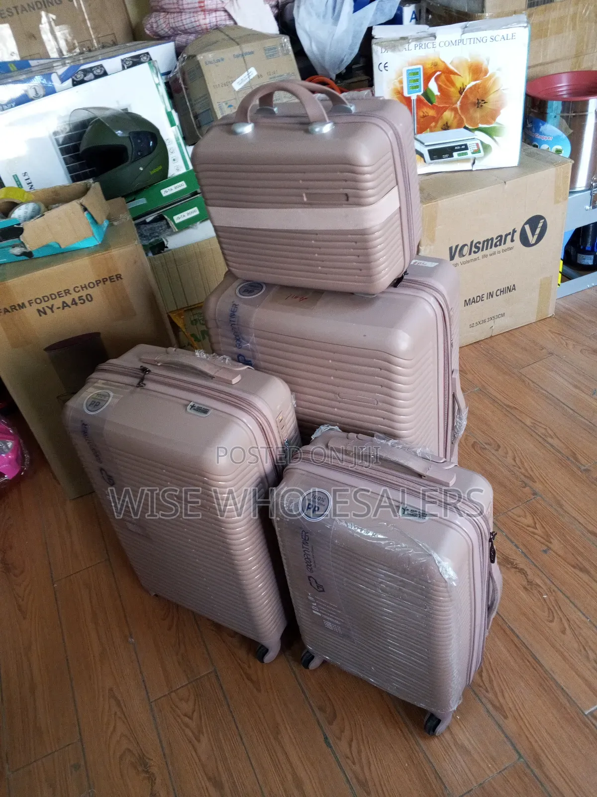 4PCS Travel Luggage With Spinner Wheels