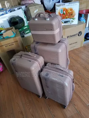 4 in 1 Rubber Unbreakable Suitcase Set Size 30 (Extra Large)