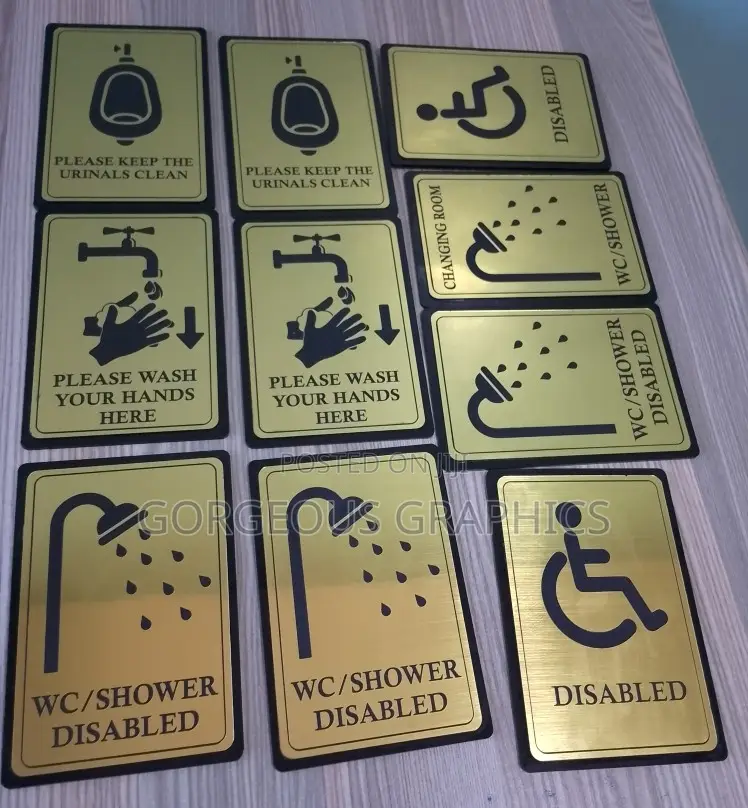 Toilet Signs