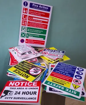 Signages ( A4 Size)