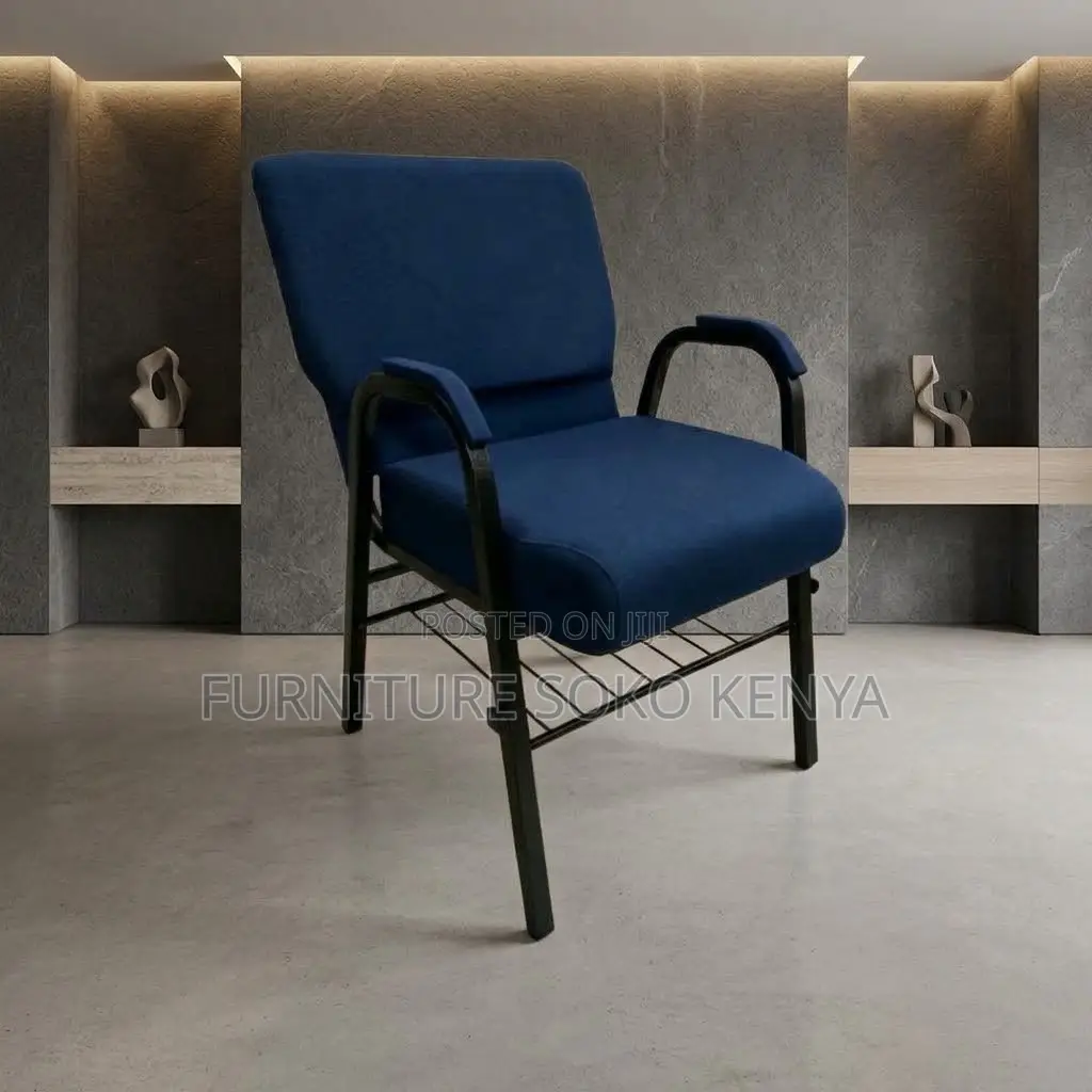 Church Office Seat | Heavy Cushioned Office Church Service Chair