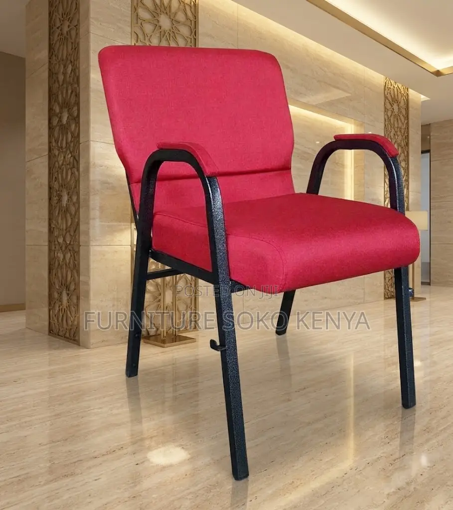 Church Office Seat | Heavy Cushioned Office Church Service Chair